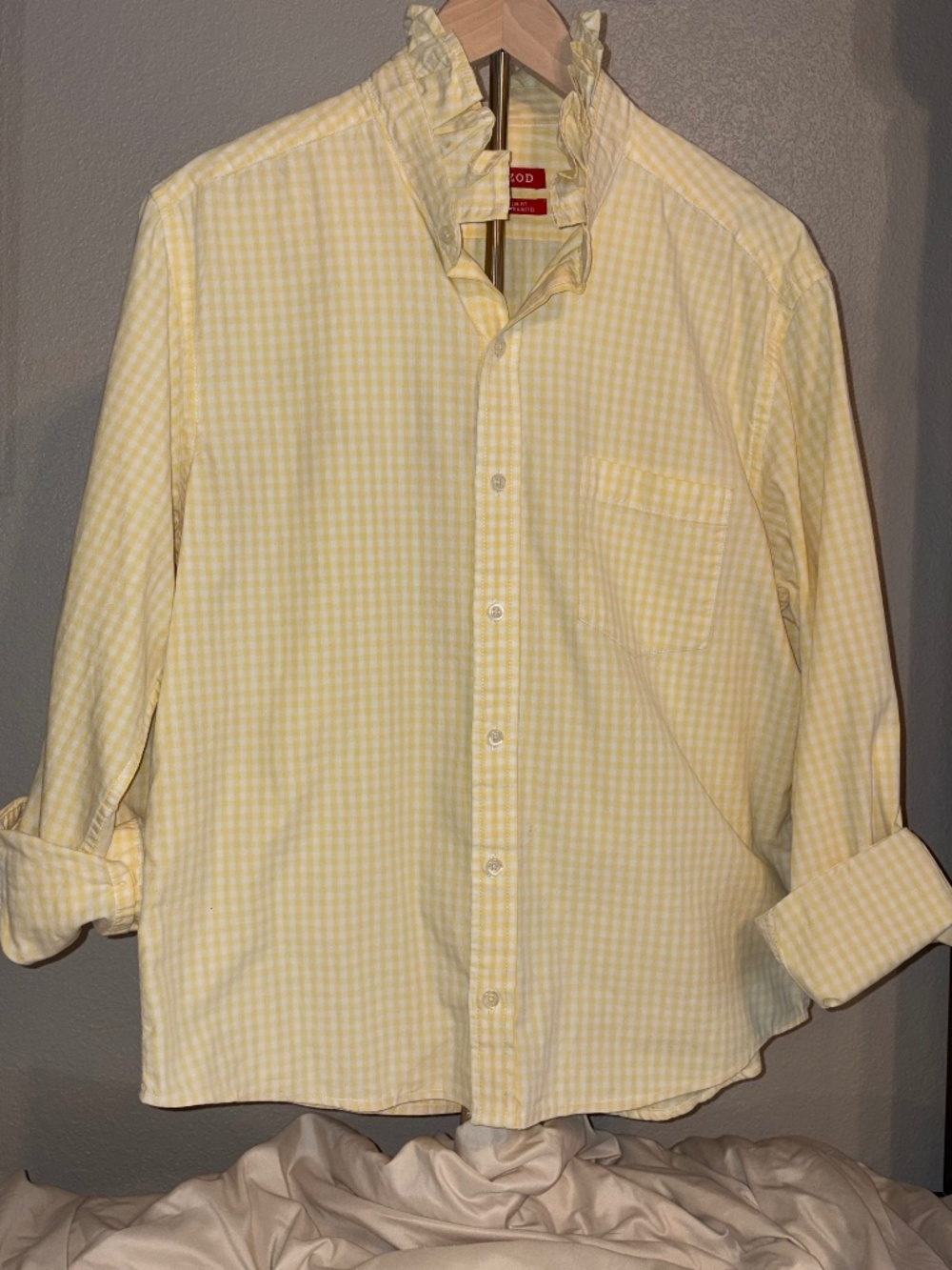 Upcycled Izod Long Sleeve Shirt